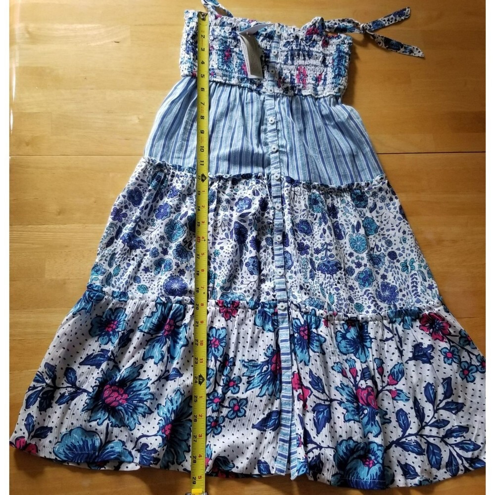 POUPETTE ST BARTH Girl's Long Printed Dress - Picture 9 of 13